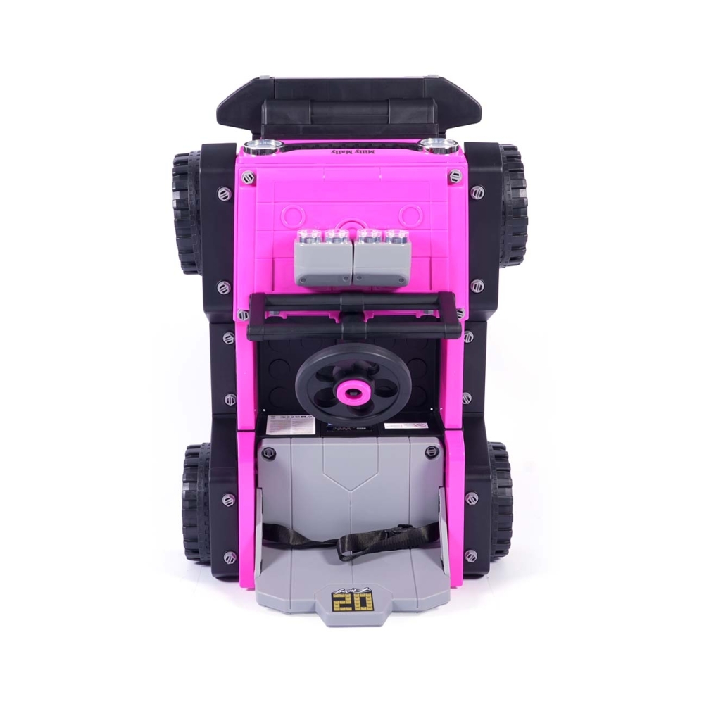 Elektromobilis Prime 2w1, Pink-Elektromobiliai vaikams, Mašinos-e-vaikas