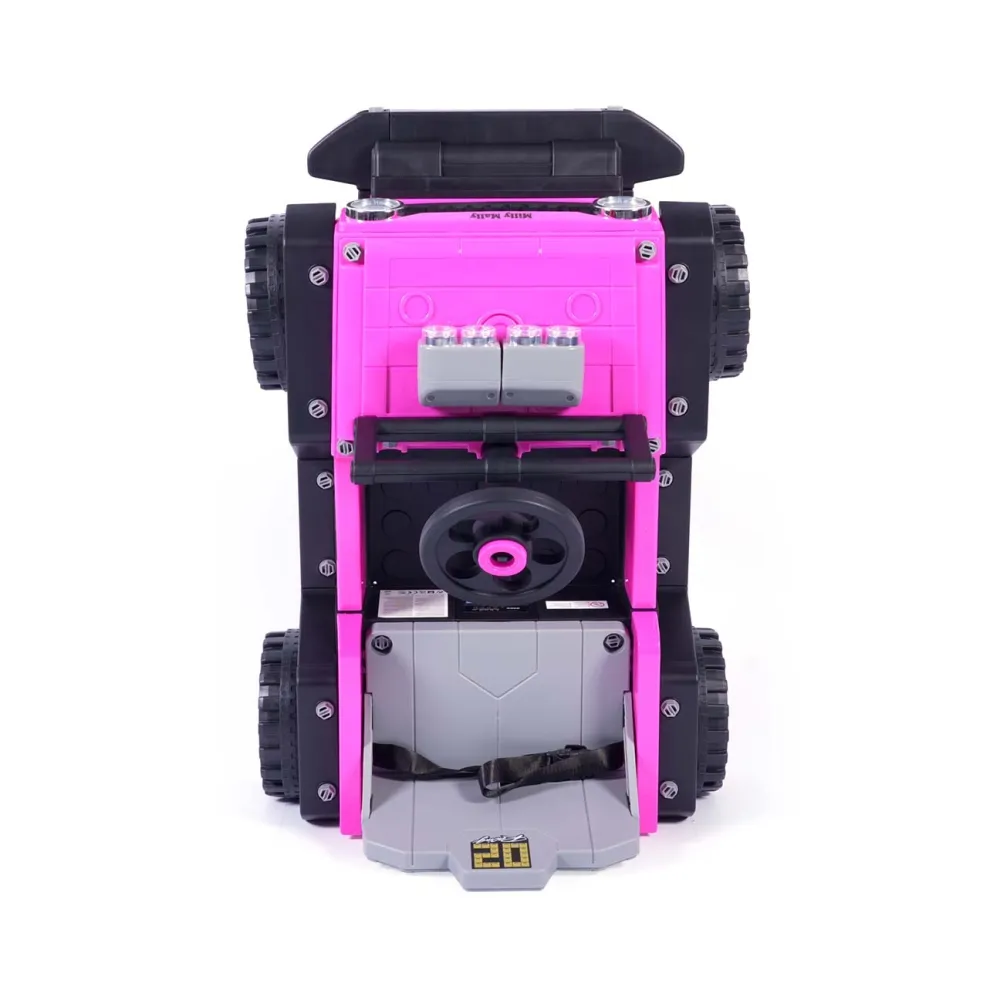 Elektromobilis Prime 2w1, Pink-Elektromobiliai vaikams, Mašinos-e-vaikas