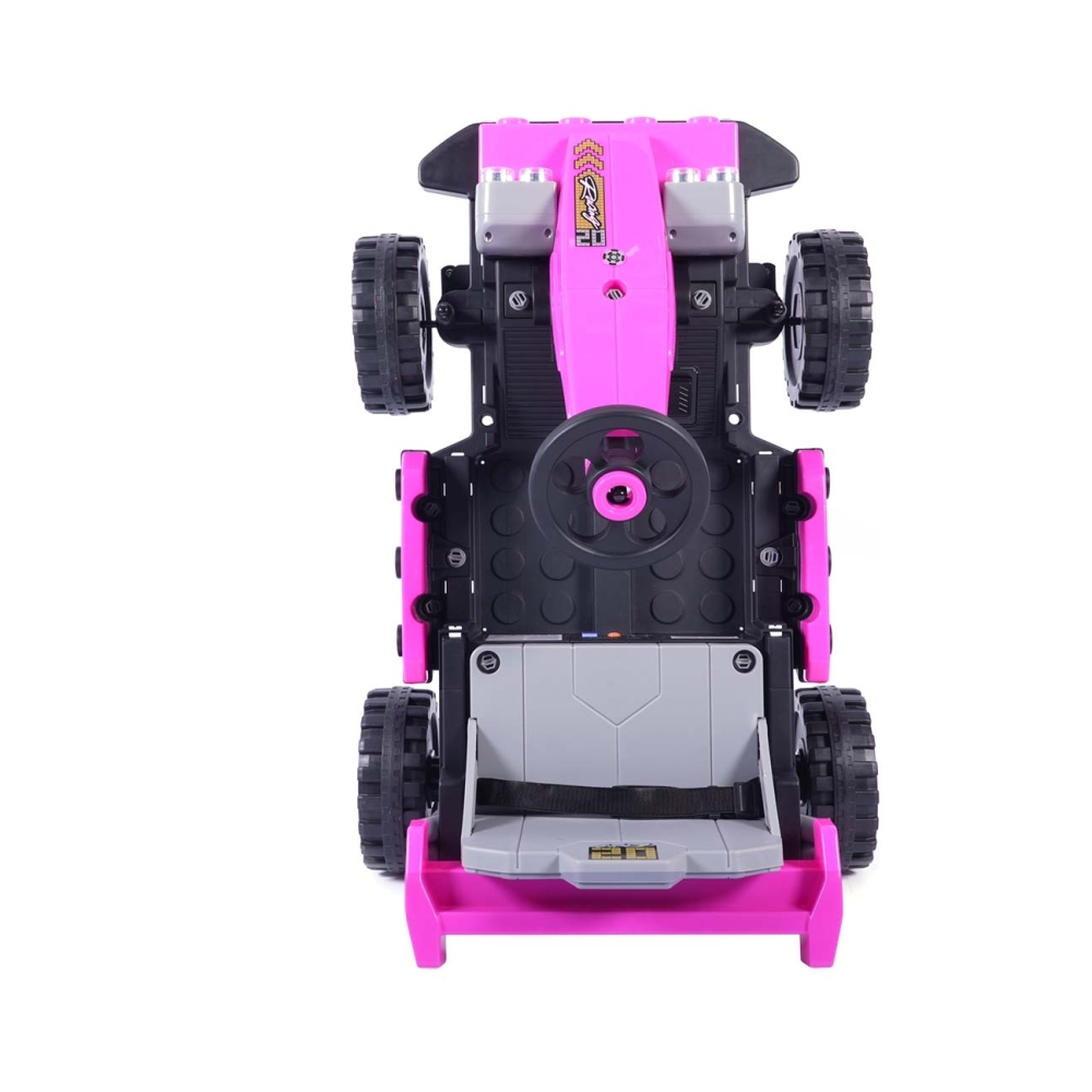 Elektromobilis Prime 2w1, Pink-Elektromobiliai vaikams, Mašinos-e-vaikas