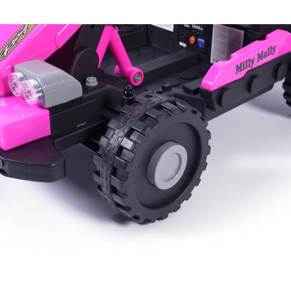 Elektromobilis Prime 2w1, Pink-Elektromobiliai vaikams, Mašinos-e-vaikas