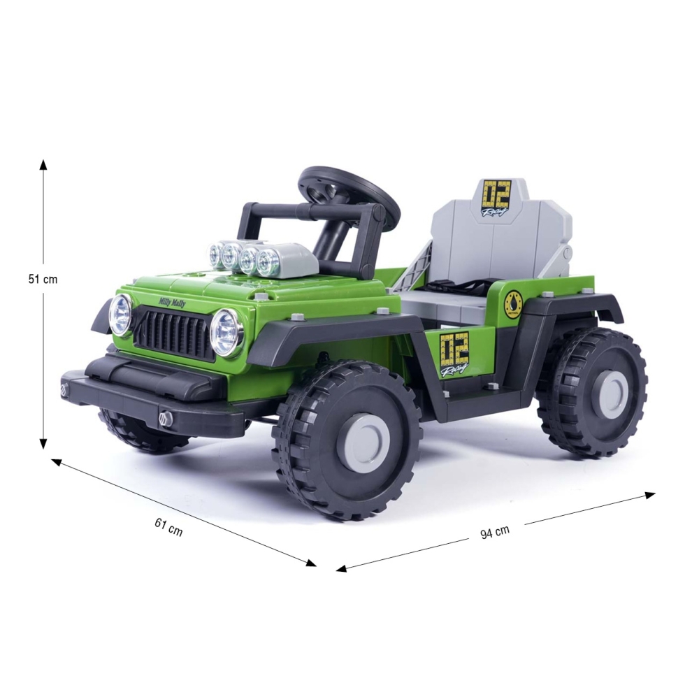 Pojazd na akumulator Prime 2w1 Green