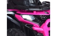 Elektrinis keturratis su rankena Star ATV, Pink-Elektromobiliai vaikams, Keturračiai ir bagiai-e-vaikas
