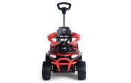 Elektrinis keturratis su rankena Star ATV, Red-Elektromobiliai vaikams, Keturračiai ir bagiai-e-vaikas
