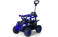 Elektrinis keturratis su rankena Star ATV, Blue-Elektromobiliai vaikams, Keturračiai ir bagiai-e-vaikas