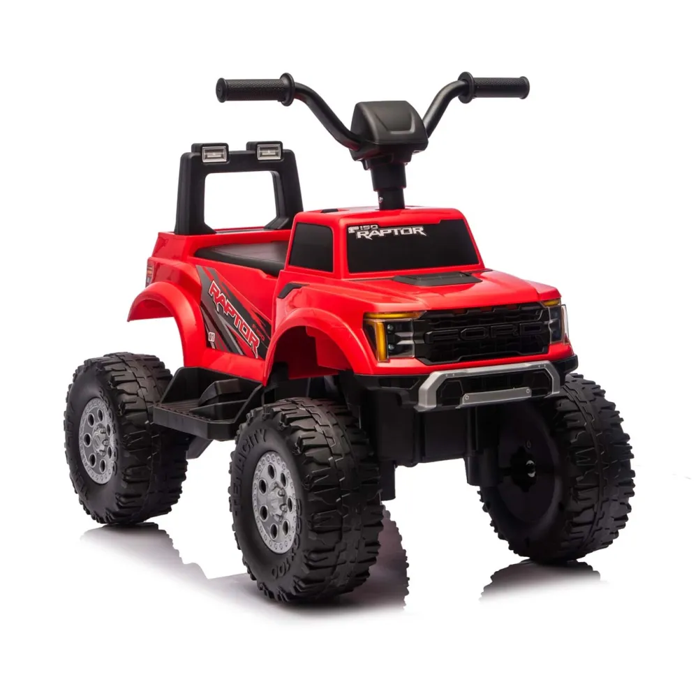 Elektromobilis Ford F-150 Raptor, Red-Elektromobiliai vaikams, Mašinos-e-vaikas