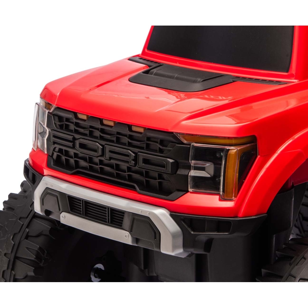 Pojazd na akumulator Ford F-150 Raptor Red