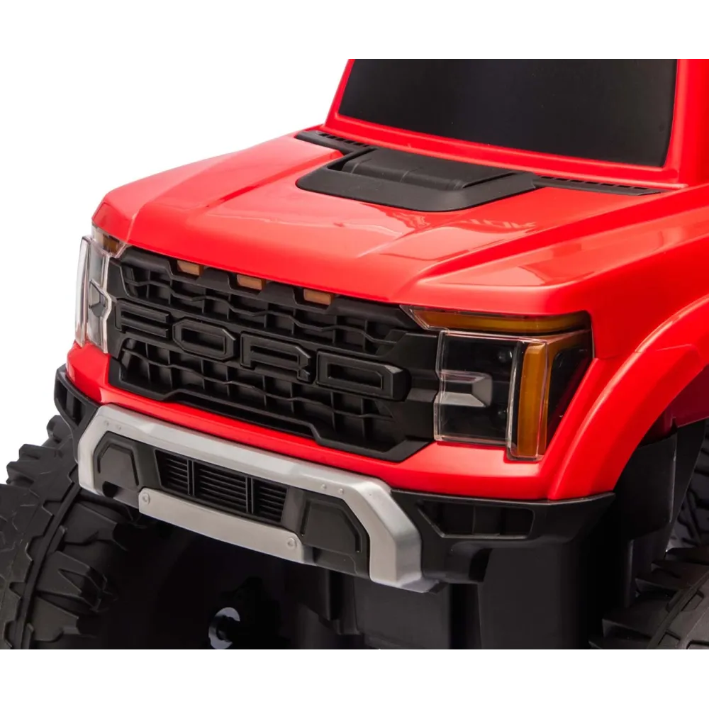 Elektromobilis Ford F-150 Raptor, Red-Elektromobiliai vaikams, Mašinos-e-vaikas