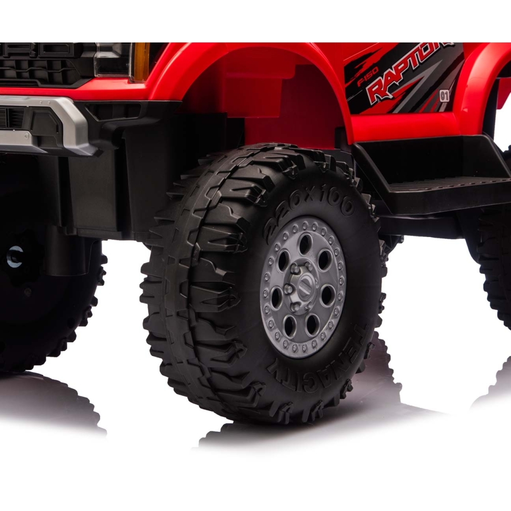 Pojazd na akumulator Ford F-150 Raptor Red
