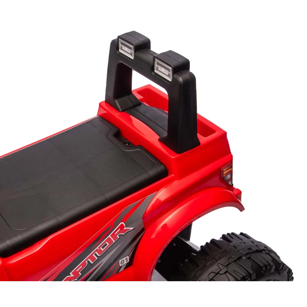 Elektromobilis Ford F-150 Raptor, Red-Elektromobiliai vaikams, Mašinos-e-vaikas