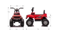 Pojazd na akumulator Ford F-150 Raptor Red