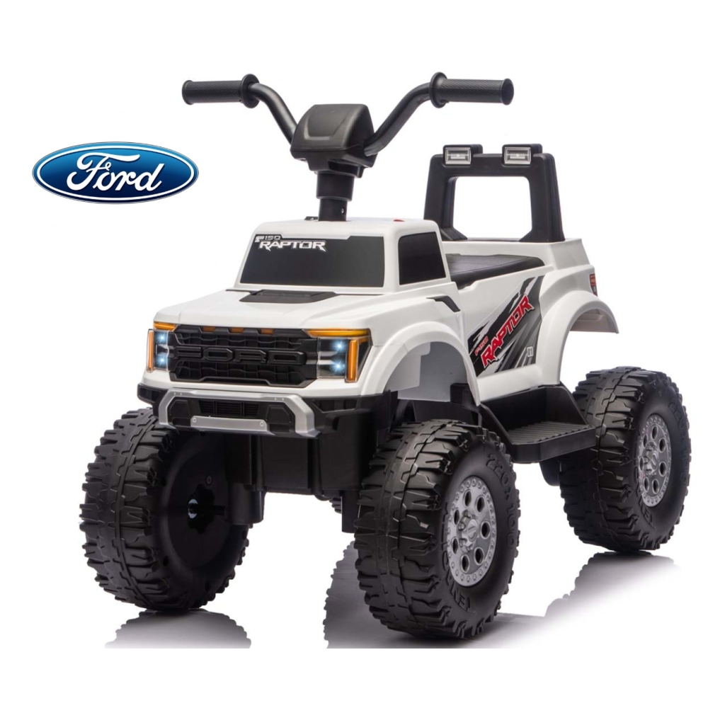 Pojazd na akumulator Ford F-150 Raptor White