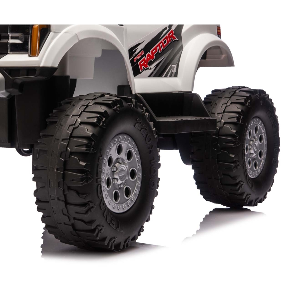 Pojazd na akumulator Ford F-150 Raptor White