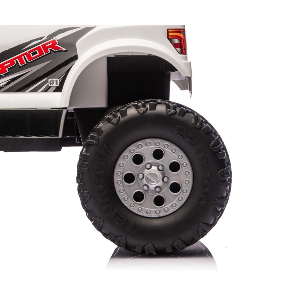 Pojazd na akumulator Ford F-150 Raptor White