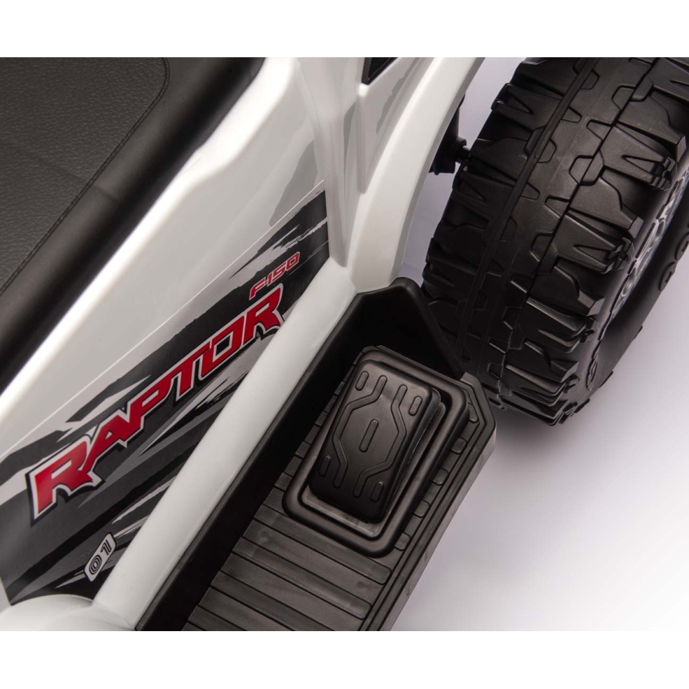 Pojazd na akumulator Ford F-150 Raptor White