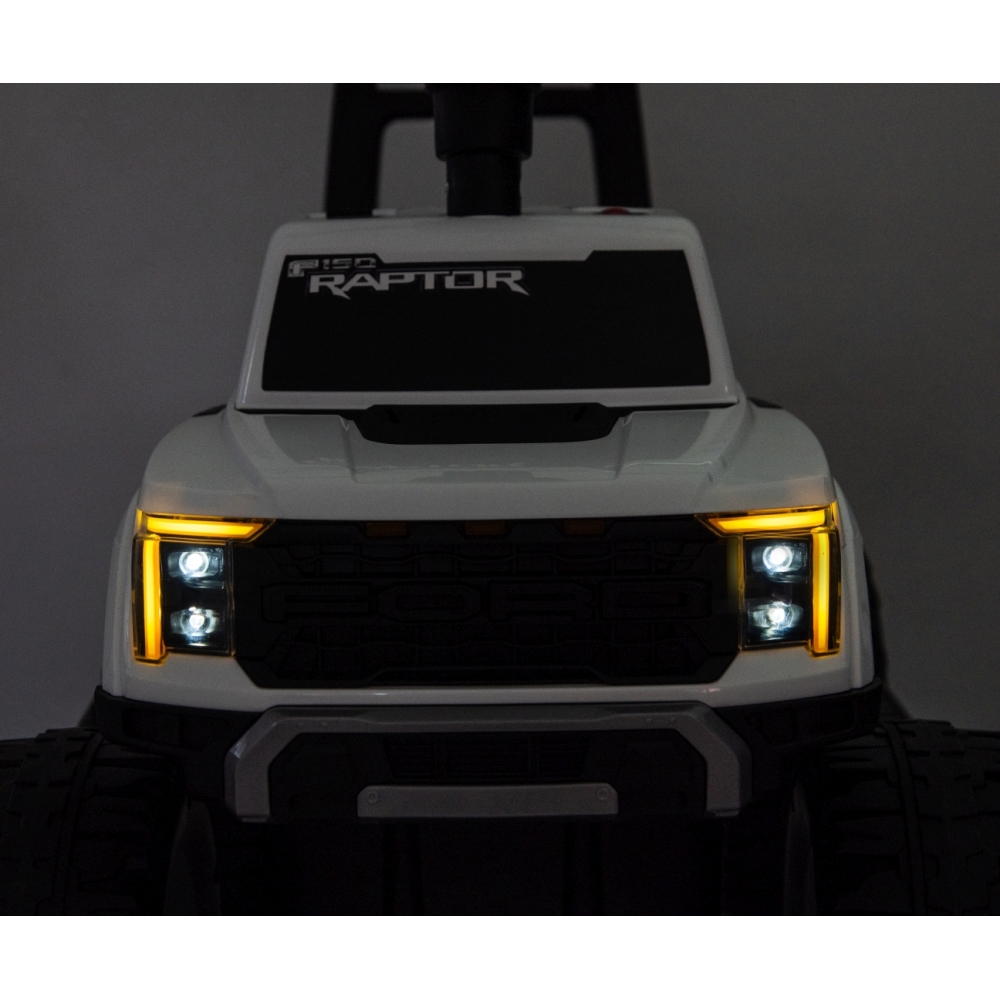 Pojazd na akumulator Ford F-150 Raptor White