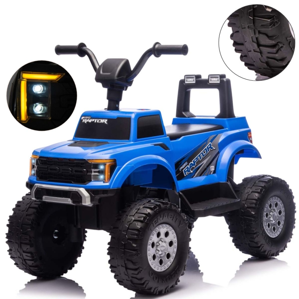 Pojazd na akumulator Ford F-150 Raptor Blue