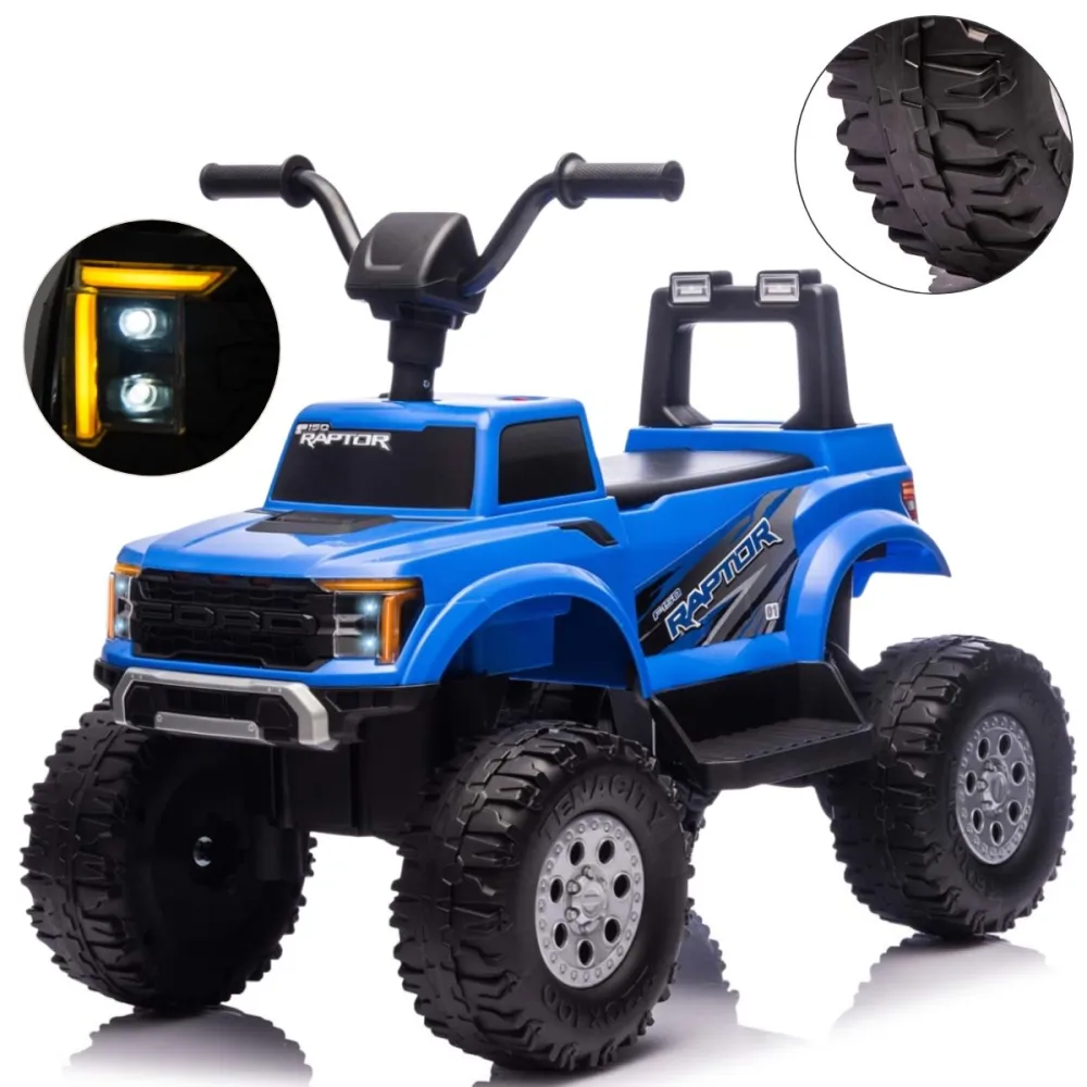 Pojazd na akumulator Ford F-150 Raptor Blue