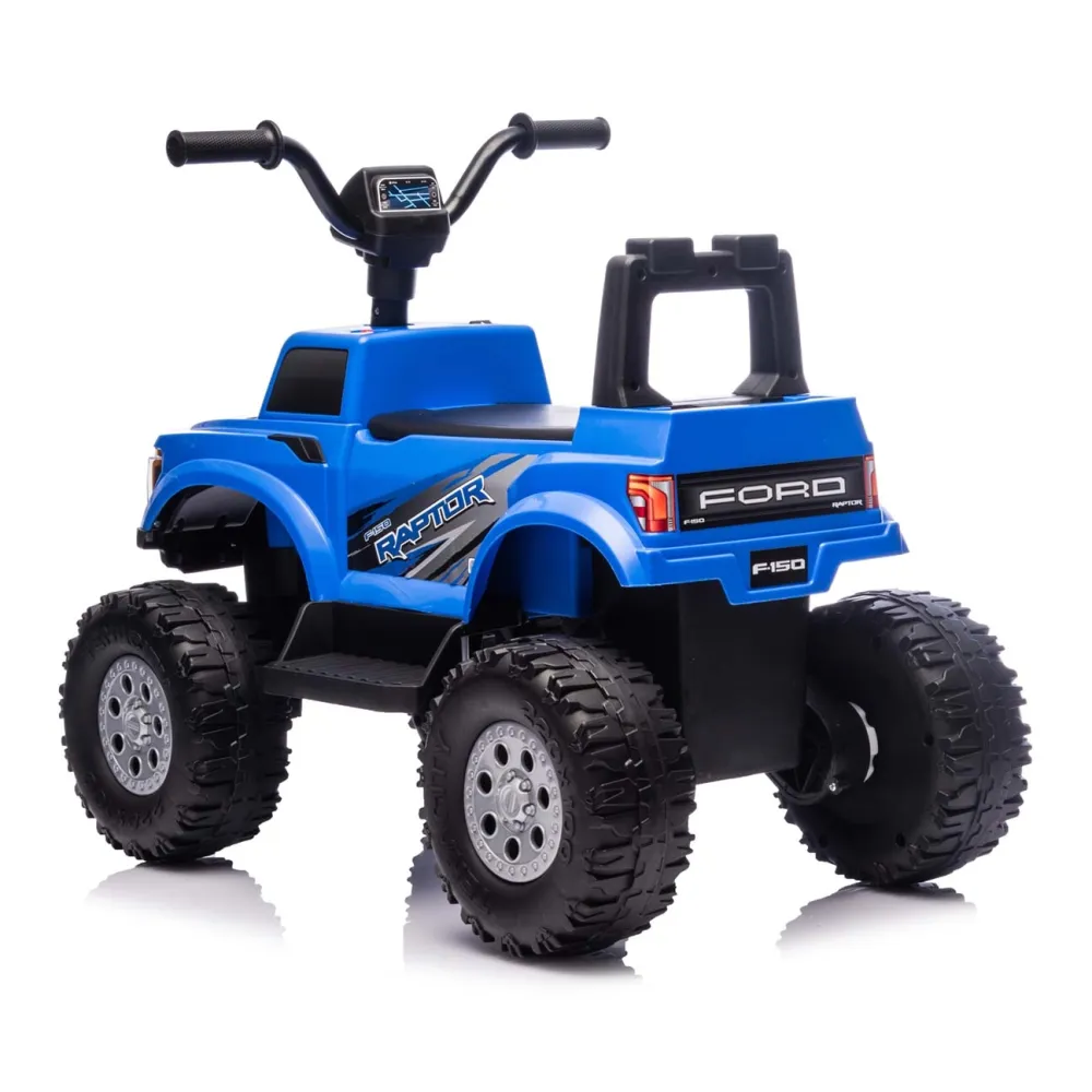 Elektromobilis Ford F-150 Raptor, Blue-Elektromobiliai vaikams, Mašinos-e-vaikas