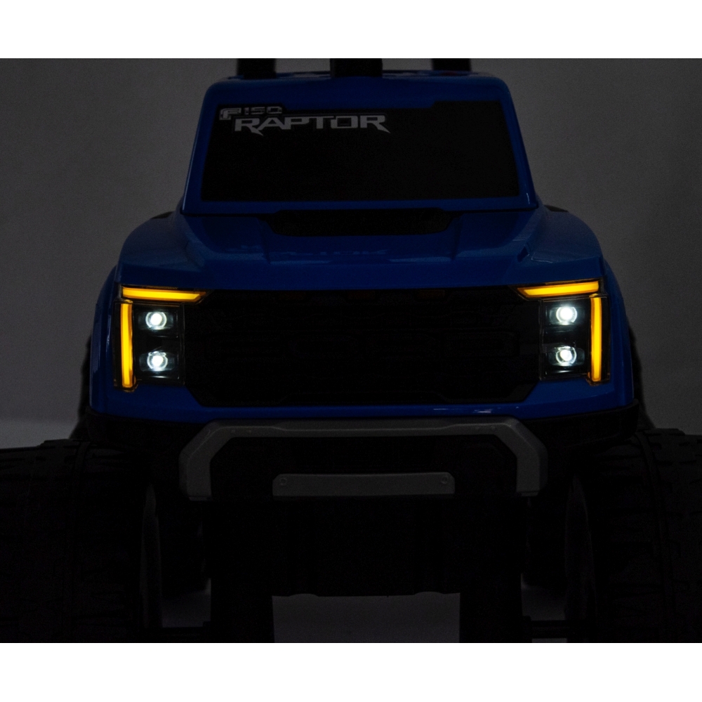 Pojazd na akumulator Ford F-150 Raptor Blue