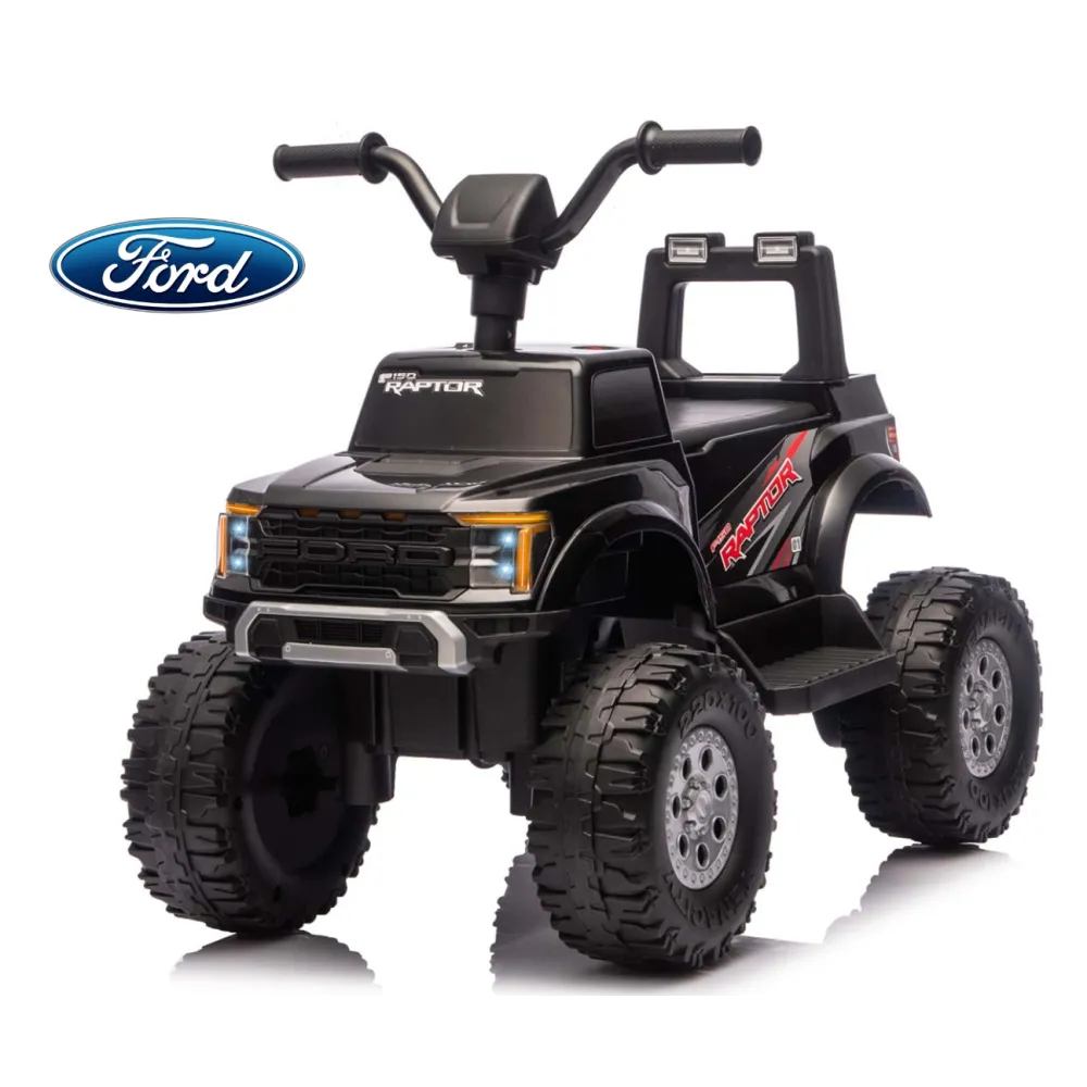 Elektromobilis Ford F-150 Raptor, Black-Elektromobiliai vaikams, Mašinos-e-vaikas