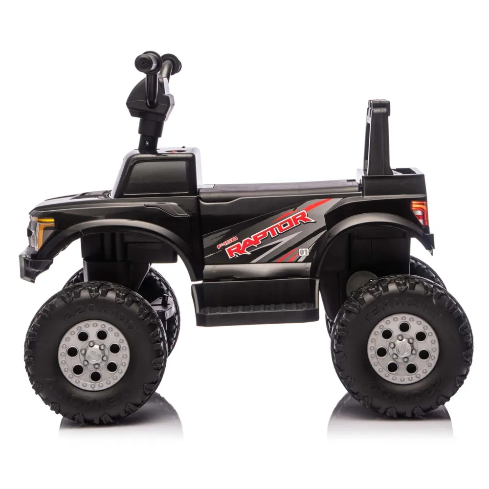 Elektromobilis Ford F-150 Raptor, Black-Elektromobiliai vaikams, Mašinos-e-vaikas