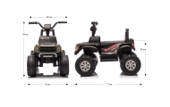 Elektromobilis Ford F-150 Raptor, Black-Elektromobiliai vaikams, Mašinos-e-vaikas