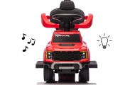 Paspiriama mašinėlė su rankena Ford F-150 3w1, raudona-Judėjimui, Paspiriamosios mašinėlės ir jų priedai, Paspiriamos mašinėlės-