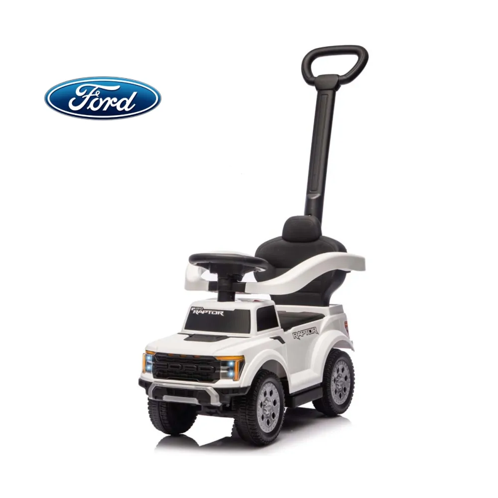 Paspiriama mašinėlė su rankena Ford F-150 3w1, balta-Judėjimui, Paspiriamosios mašinėlės ir jų priedai, Paspiriamos mašinėlės-e-