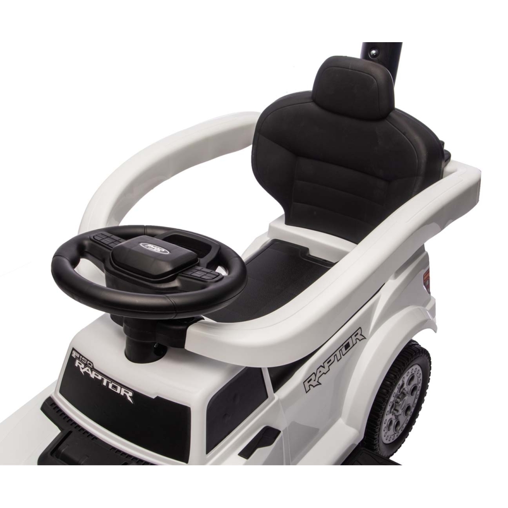 Pojazd z rączką Ford F-150 3w1 White