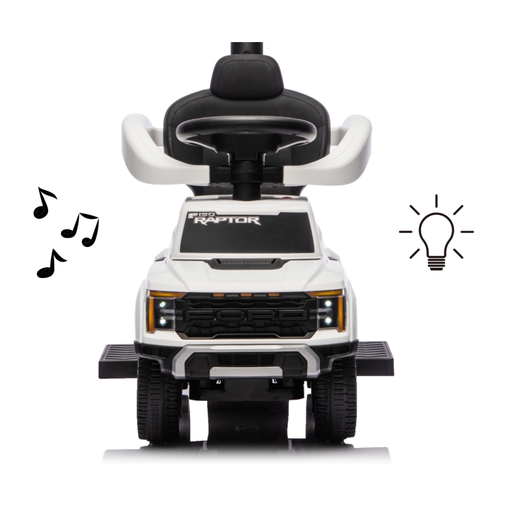 Pojazd z rączką Ford F-150 3w1 White
