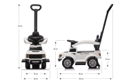 Pojazd z rączką Ford F-150 3w1 White