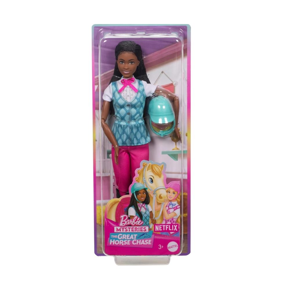 Mattel HXJ39 Barbie Lalka Dżokejka