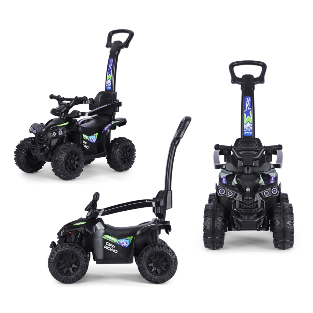Pojazd z rączką Wild Black