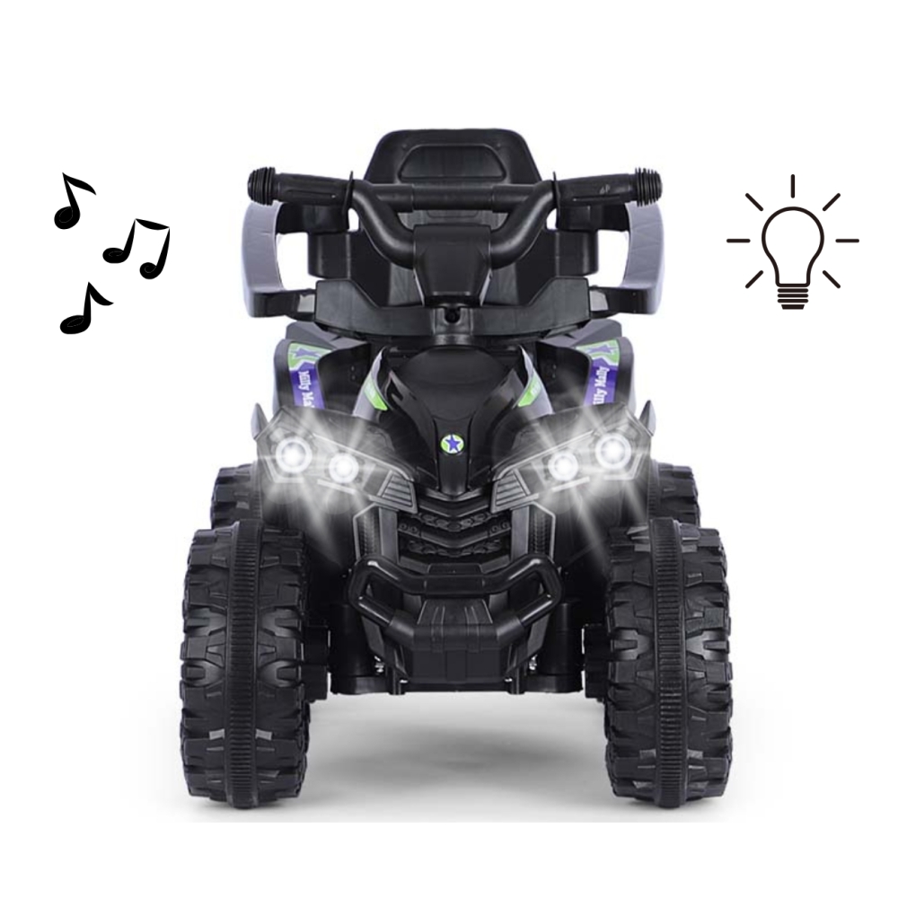 Pojazd z rączką Wild Black