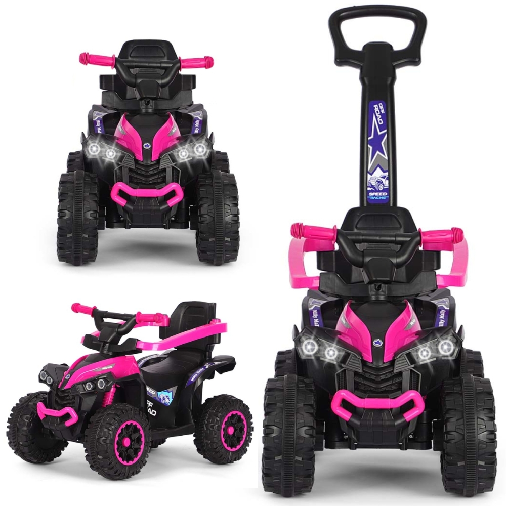 Pojazd z rączką Wild Pink