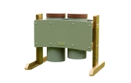MASTERKIDZ Two Freestanding Conga Drums					