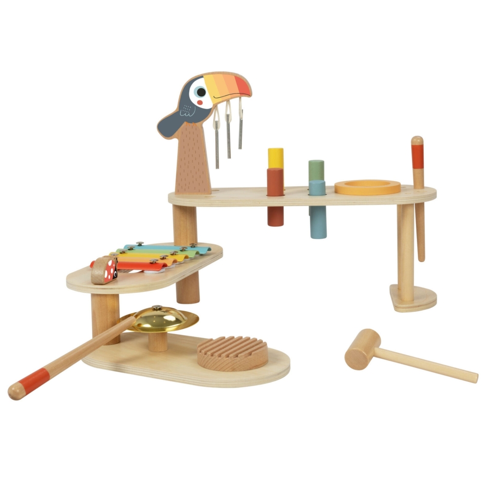 TOOKY TOY Educational Music Table - Toucan 