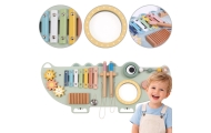 Medinė edukacinė lenta TOOKY TOY Krokodilas-LEKER-e-vaikas