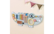 TOOKY TOY Wooden Manipulative Board Crocodile 3 pcs.					
