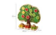 MASTERKIDZ Wooden Apple Tree - Learning to Count					