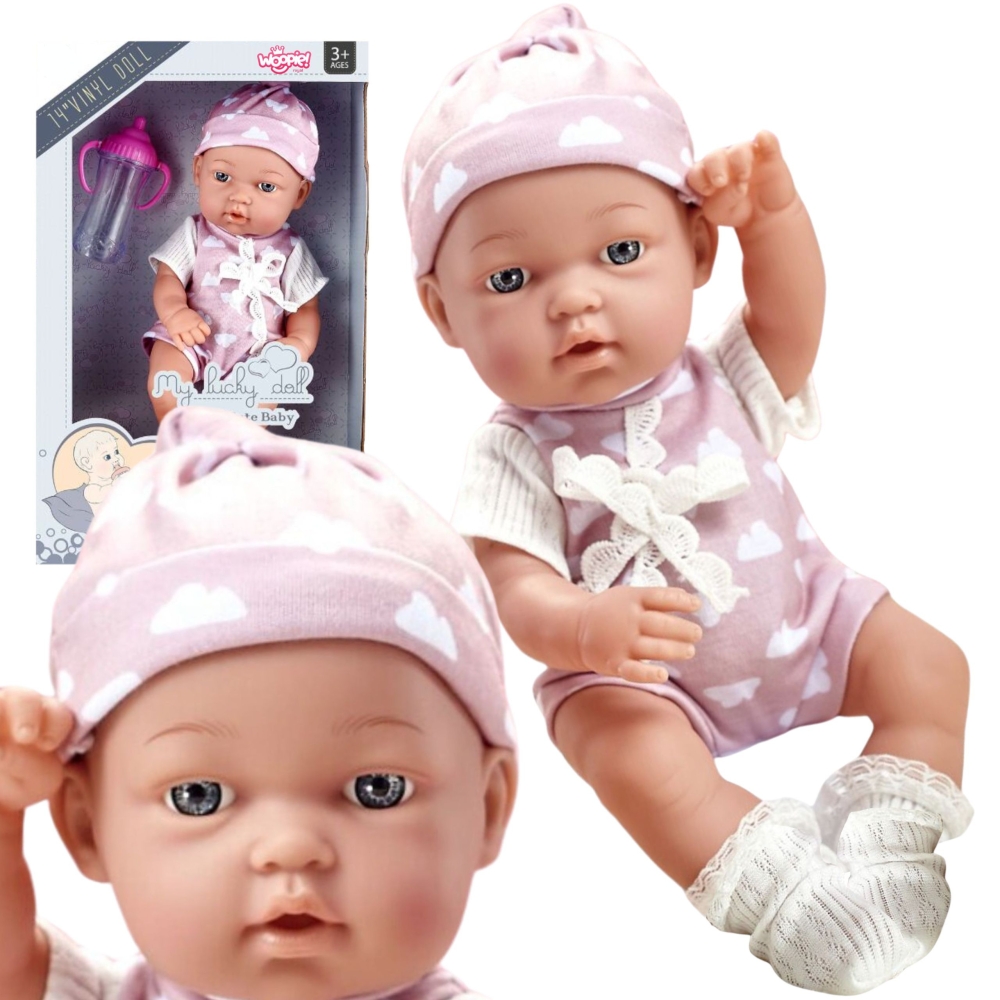 Lėlė kūdikis WOOPIE ROYAL 36 cm su kostiumėliu-Žaislai, Lėlės ir jų priedai, Lėlės-e-vaikas
