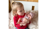 Lėlė kūdikis WOOPIE ROYAL 36 cm su kostiumėliu-Žaislai, Lėlės ir jų priedai, Lėlės-e-vaikas