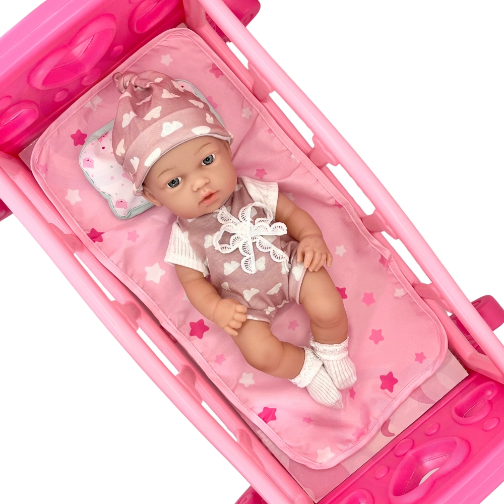 Lėlė kūdikis WOOPIE ROYAL 36 cm su kostiumėliu-Žaislai, Lėlės ir jų priedai, Lėlės-e-vaikas