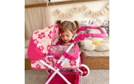 WOOPIE ROYAL Deep Doll Stroller with Adjustable Handle					