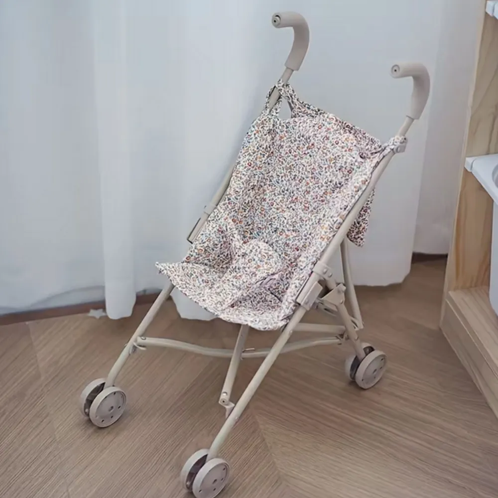 Lėlės vežimėlis WOOPIE ROYAL Vintage Flower-Žaislai, Lėlės ir jų priedai, Lėlių vežimėliai-e-vaikas