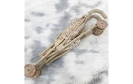 WOOPIE ROYAL Vintage Flower Doll Stroller					