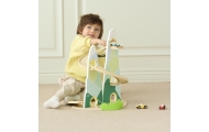 CLASSIC WORLD Wooden Car Track "Mountain Race"					