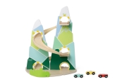 CLASSIC WORLD Wooden Car Track "Mountain Race"					