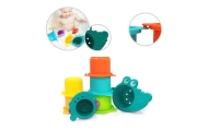 WOOPIE BABY Bath Toy Crocodile Overflow Cups					