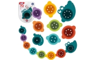WOOPIE BABY Bath Toy Crocodile Overflow Cups					